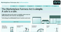Desktop Screenshot of marketplacefairness.org